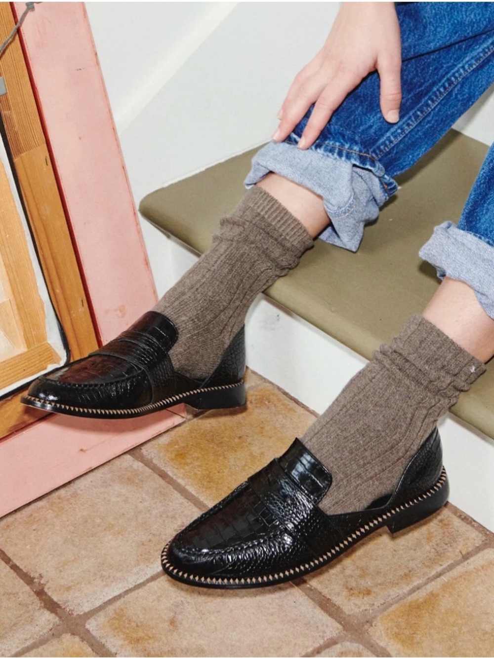 Freda Salvador Tash D’Orsay Loafers - 6